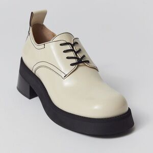 Miista off white loafer style shoe